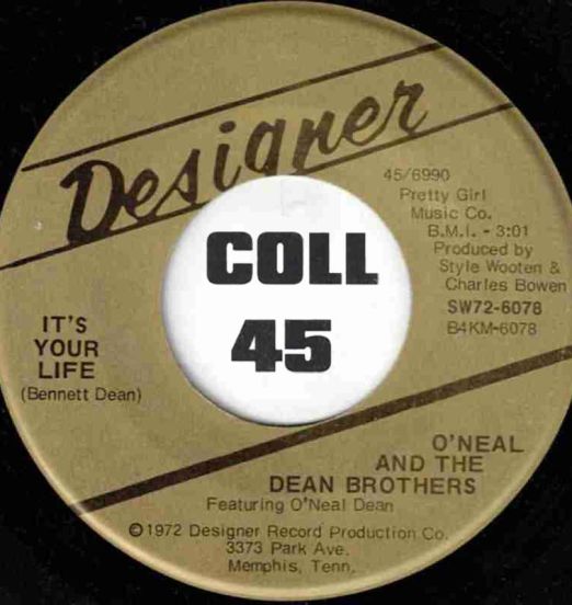 ONealAndTheDeanBrothers-ItsYourLife-Designer45LABELB01