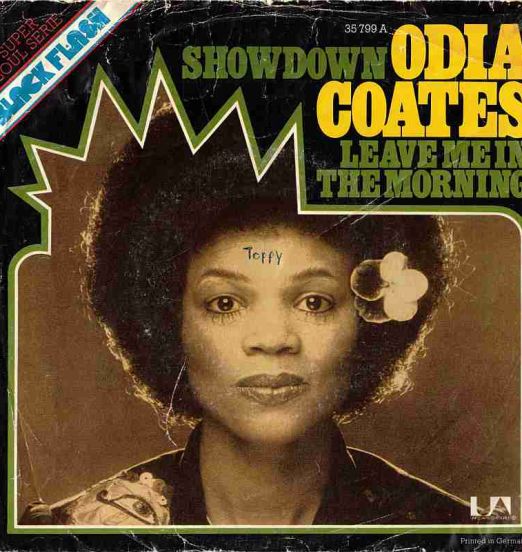 Odia Coates - Showdown b/w Leave Me In The Morning - UA GER 7"