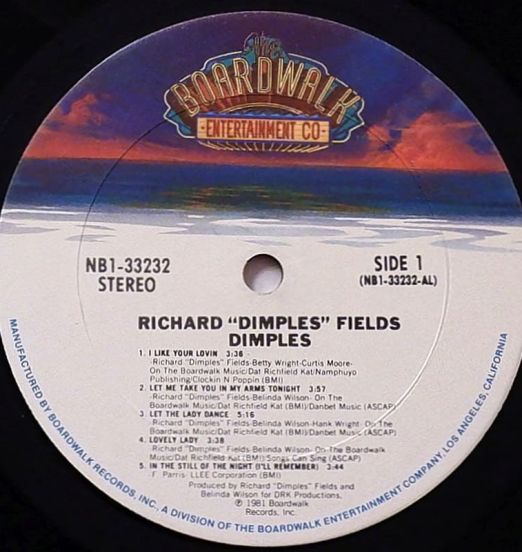 RichardDimplesFields-Dimples-TheBoardwalkEntertainmentLPLABELA01