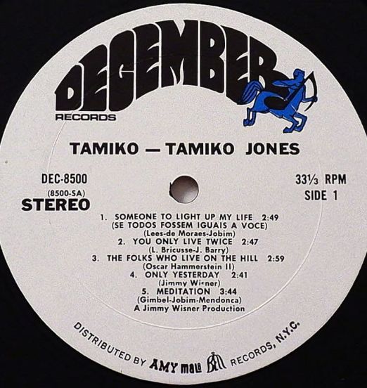 TamikoJones-Tamiko-DecemberLPLABELA01