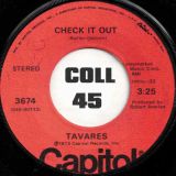 Tavares – Check It Out b/w The Judgment Day – Capitol 7″