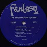 The Brew Moore Quartet And Quintet – The Brew Moore Quintet – Original Jazz Classics LP