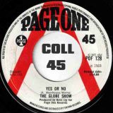 The Globe Show – Gettin’ On Back  b/w Or No b/w – Page One UK DJ 7″