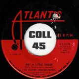 The Sweet Inspirations – Sweets For My Sweet b/w Get A Little Order – Atlantic 7″