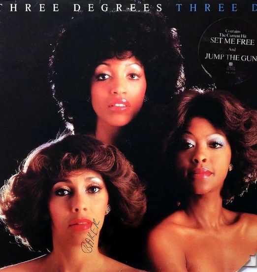 Three Degrees - Three D - Ariola DJ LP
