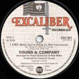 Young & Company – I Like (What You’re Doing To Me) b/w Instrumental – Excaliber UK 7″