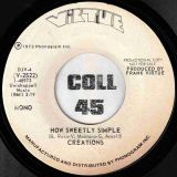 Creations – Lovin’ Feelin’ b/w How Sweetly Simple – Virtue DJ 7″