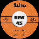 J Young With The Fabulous Dobbs – The Mess b/w It’s Got Soul – Tramp GER 7″