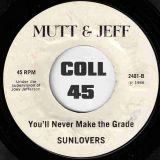John Hendley & Sunlovers – My Baby Came From Out Of Nowhere b/w You’ll Never Make The Grade – Mutt & Jeff 7″