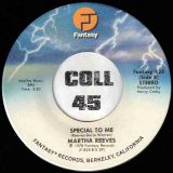Martha Reeves – Love Don’t Come No Stronger b/w Special To Me – Fantasy 7″