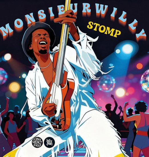 Monsieur Willy - Stomp (Vocal) b/w Part 2 - Funky French League GER 7"