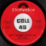 Roy Ayers – What You Won’t Do For Love b/w Shack Up, Pack Up, It’s Up (When I’m Gone) – Polydor 7″