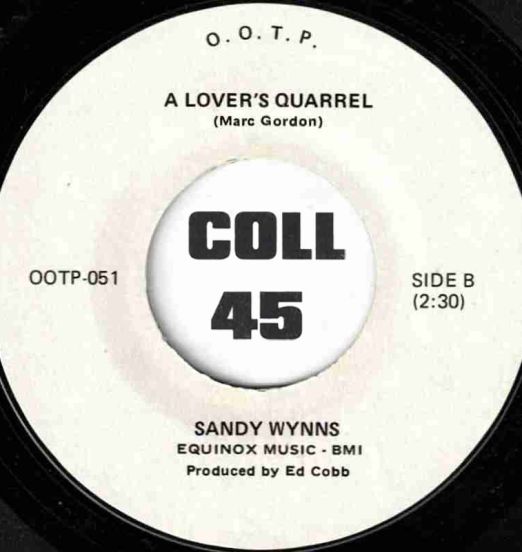 SandyWynns-ALoversQuarrel-OOTP45LABELB01