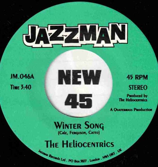 The Heliocentrics - Winter Song b/w Dance Of The Dogon - Jazzman UK 7"