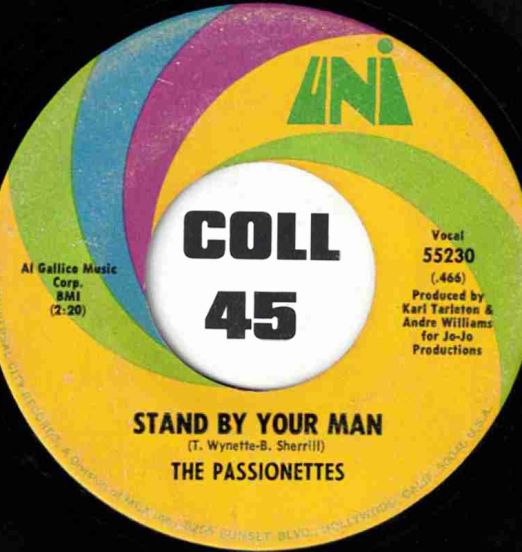 ThePassionettes-StandByYourMan-UNIDJ45LABELB01