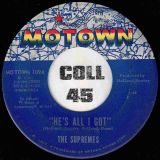 The Supremes – Love Is Like An Itching In My Heart b/w He’s All I Got – Motown 7″