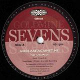 The Utopias – Girls Are Against Me b/w The Antiques – Go For Yourself – Goldmine Sevens UK 7″