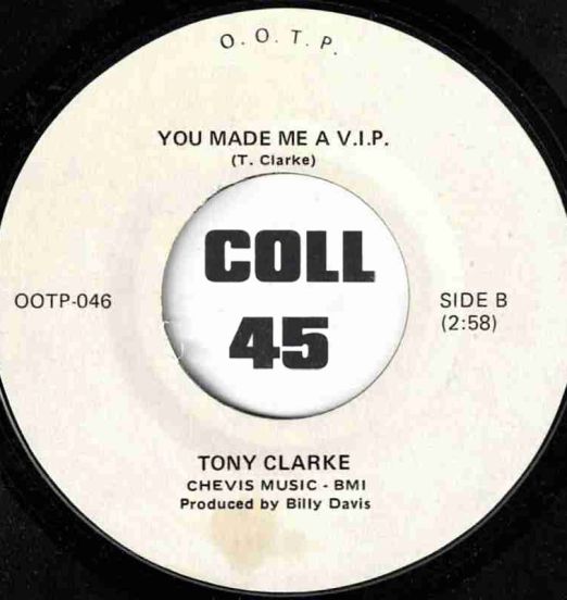 TonyClarke-YouMadeMeAVIP-OOTP45LABELB01