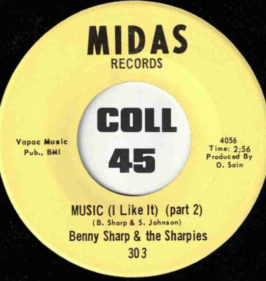 BennySharp&TheSharpies-Music(ILikeIt)Part2-Midas45LABELB01