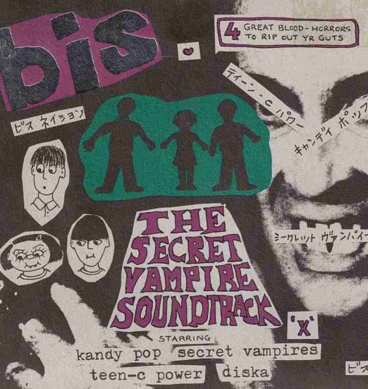 Bis - The Secret Vampire Soundtrack - Kandy Pop - Chemikal Underground UK 7"