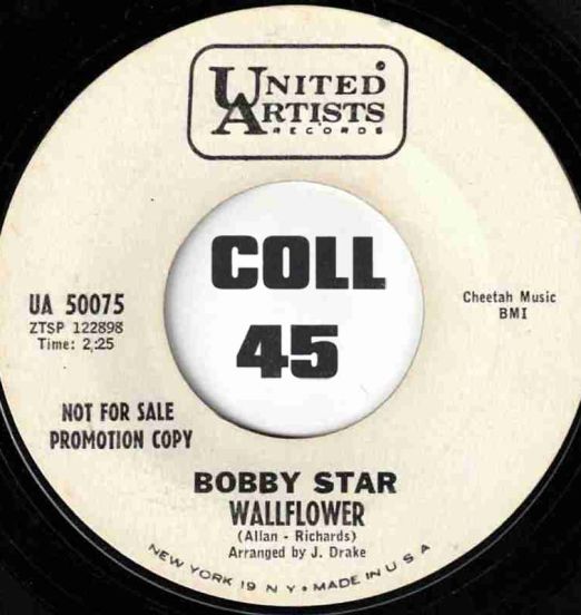 BobbyStar-Wallflower-UnitedArtistsDJ45LABELB01