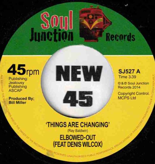 Elbowed-Out - Things Are Changing b/w Just To Be With You - Soul Junction UK 7"