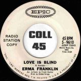 Erma Franklin – Abracadabra b/w Love Is Blind – Epic DJ 7″