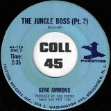 Gene Ammons – The Jungle Boss Pt.1 b/w Pt.2 – Prestige 7″