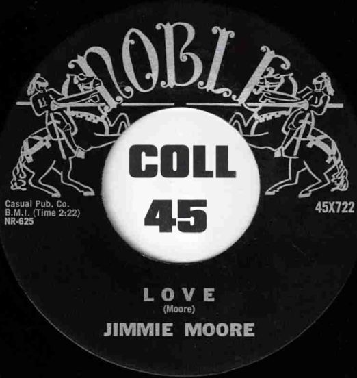 Jimmie Moore - So Glad b/w Love - Noble 7"