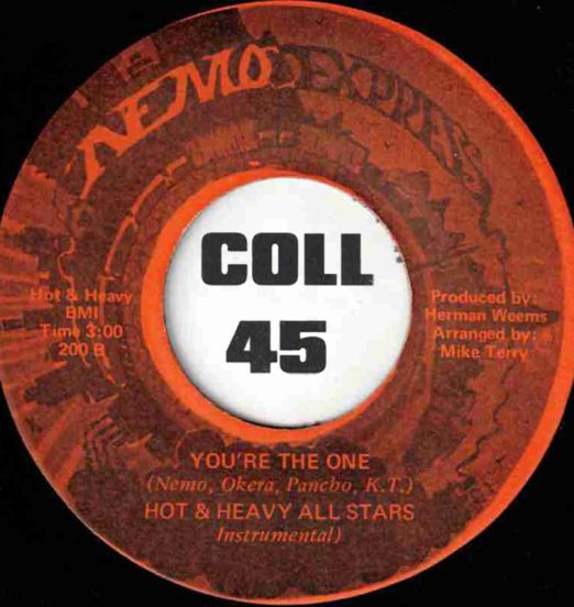 JimmyOkeraHighthower-HotHeavyAllStars-YoureTheOneInstrumental-Nemo45LABELB01