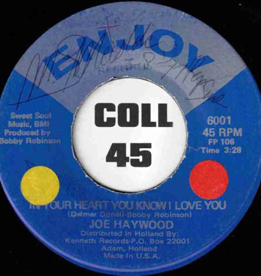 JoeHaywood-InYourHeartYouKnowILoveYou-Enjoy45LABELA01