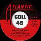 LaVern Baker & Jimmy Ricks – You’re The Boss b/w I’ll Never Be Free – Atlantic 7″