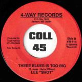 Lee Shot – Make Me Holler Baby b/w These Blues Is Too Big – 4-Way 7″