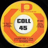 Olympics – Lookin’ For A Love b/w Good Things – Parkway 7″