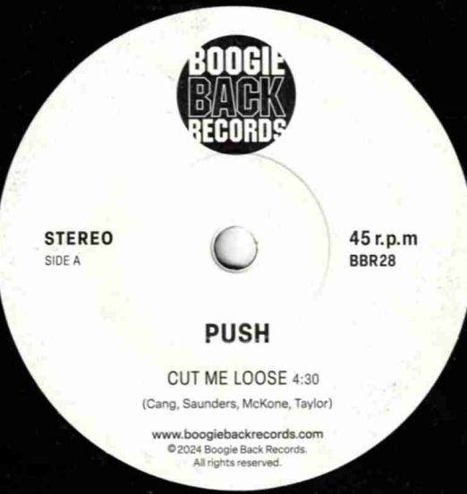 Push - Cut Me Loose b/w Superstar - Boogie Back UK 7"