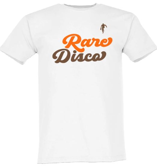 *COMING SOON!* Rare Disco White Shirt (Flock Print/2 Variations) - Record Shack Soulwear AT T-Shirt