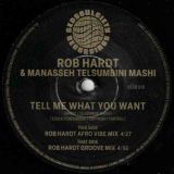 Rob Hardt & Manasseh Telsumbini Mashi – Tell Me What You Want (Afro Vibe Mix) b/w Groove Mix – Sedsoulciety GER 7″
