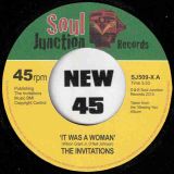 The Invitations – It Was A Woman b/w Heavenly Love – Soul Junction UK 7″