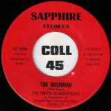The Tenth Dymentions – The Bushman b/w My Love For You Is Growing Wild – Sapphire 7″