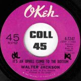 Walter Jackson – It’s An Uphill Climb To The Bottom b/w Tear For Tear – Okeh 7″