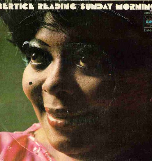 Bertice Reading - Sunday Morning b/w Lean On Me - CBS ESP 7"