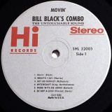 Bill Black’s Combo – Movin’ – Hi LP