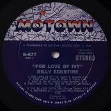 Billy Eckstine – For Love Of Ivy – Motown LP