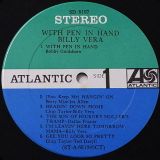 Billy Vera – With Pen In Hand – Atlantic LP