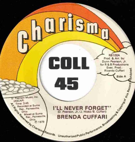 BrendaCuffari-IllNeverForget-Charisma45LABELA01