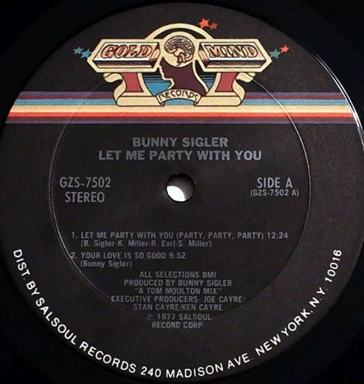 BunnySigler-LetMePartyWithYou-GoldMindLPLABELA01
