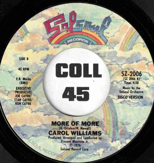 CarolWilliams-MoreOfMore(DiscoVersion)-Salsoul45LABELB01