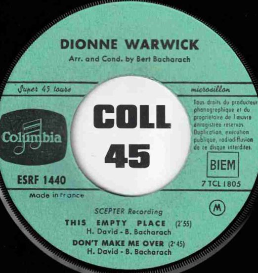 DionneWarwick-ThisEmptyPlace-Columbia45LABELA01
