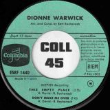 Dionne Warwick – This Empty Place – Columbia FR 7″
