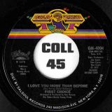 First Choice – Doctor Love b/w I Love You More Than Before – Gold Mind 7″
